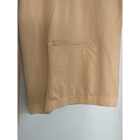 Lululemon For The Chill Of‎ It 1/2 Zip Top Ivory Peach Size 4 - Picture 8 of 10